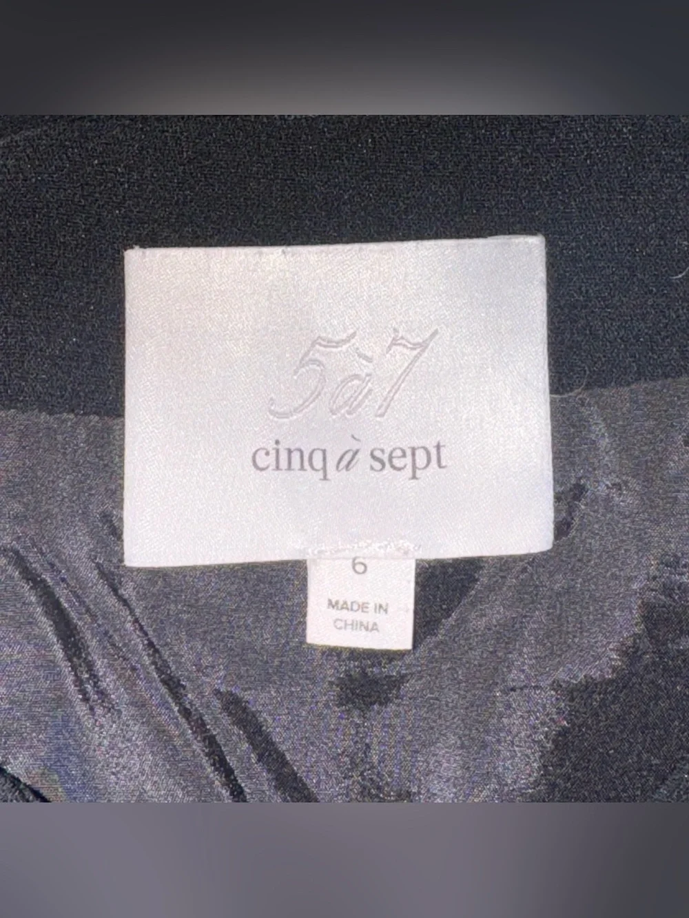 CINQ A SEPT Black Doris Star Embellished Rinestone Mini Skirt Size 6